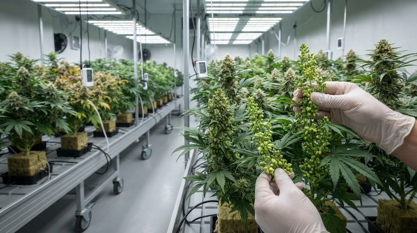A Guide to Identifying Hermaphrodites and Males in the Cannabis Grow Room
