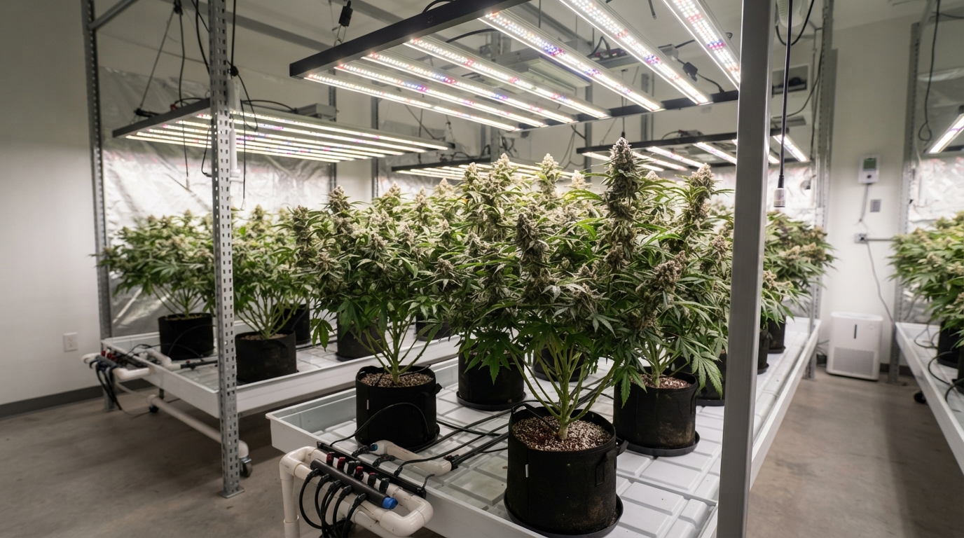 Achieving Perfect Lighting Setup for Your Home Farm with LED Grow Lights