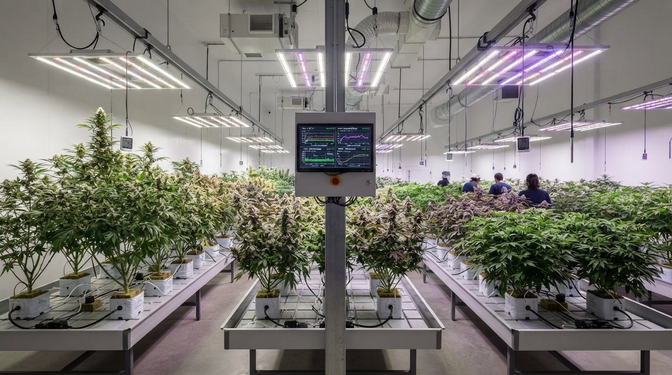 Adjusting Light and Temperature for Different Cannabis Cultivars