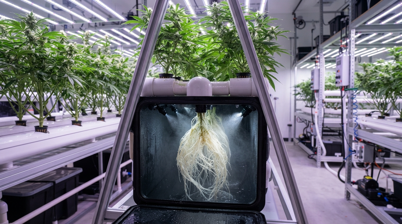 Aeroponic Irrigation: Exploring a High-Tech Solution for Cannabis Growing