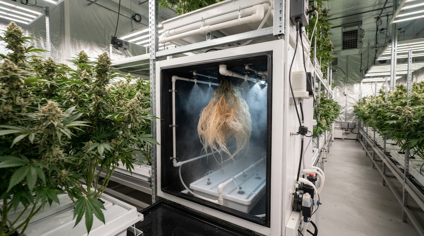 Aeroponics: High-Tech Cannabis Cultivation with Mist and Air