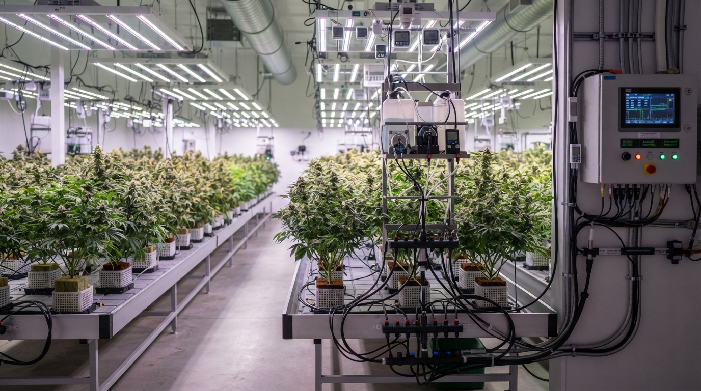 Automation and Technology in Commercial Cannabis Growing