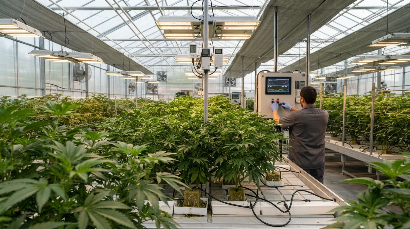Balancing Light and Temperature for Ideal Cannabis Growth
