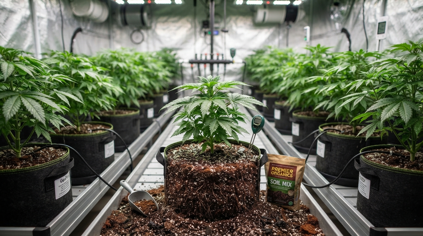 Best Soil for Indoor Cannabis Cultivation
