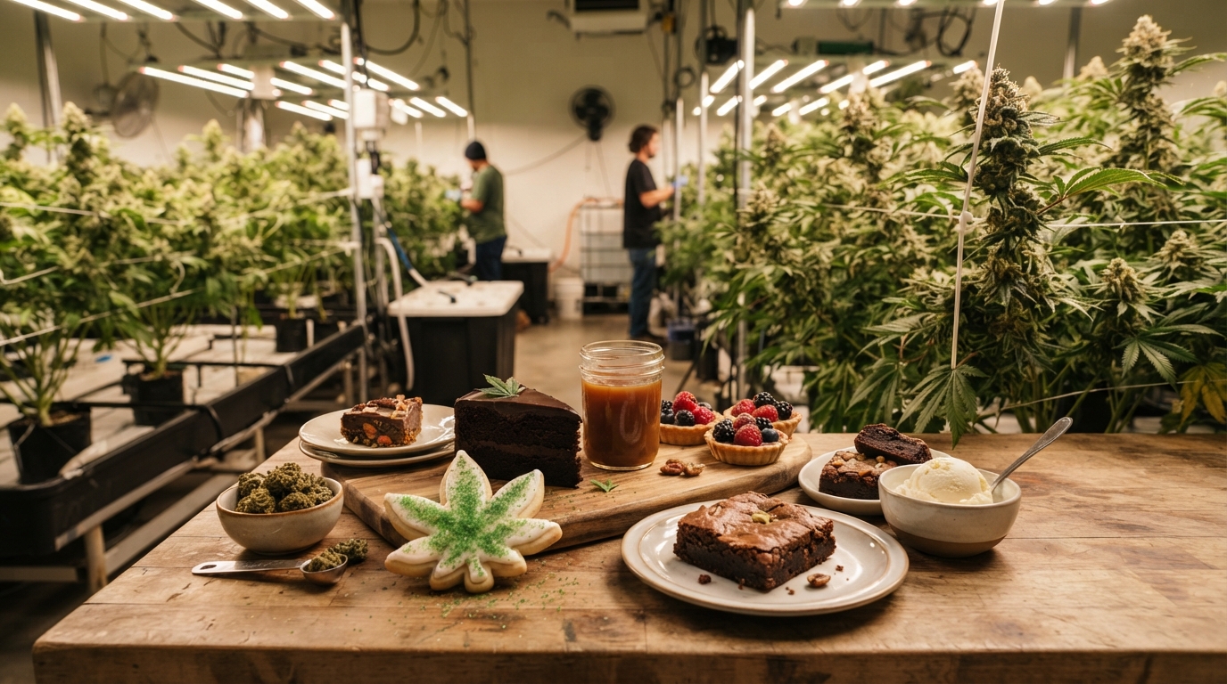 Cannabis and Dessert Delights: Exploring Infused Sweet Treats