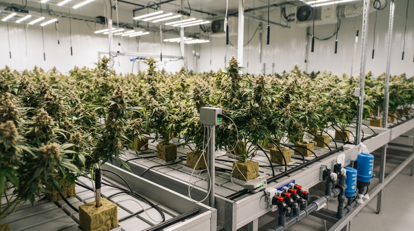 Cannabis and IoT: Smart Sensors and Automation in Grow Operations