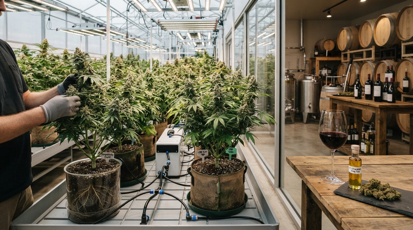 Cannabis and Wine: Exploring Infused Wine and Wine Pairings
