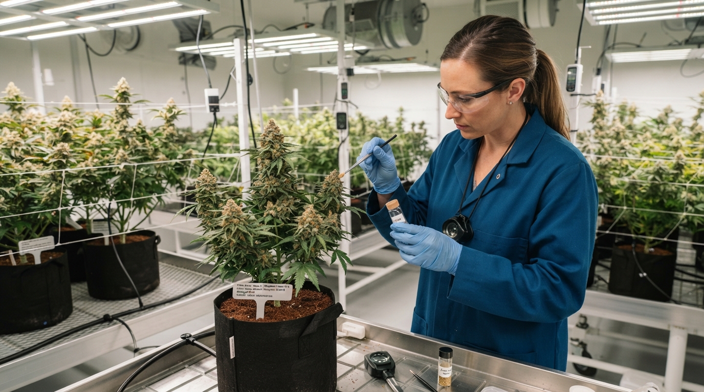 Cannabis Breeding and Genetic Optimization: Selecting Superior Traits