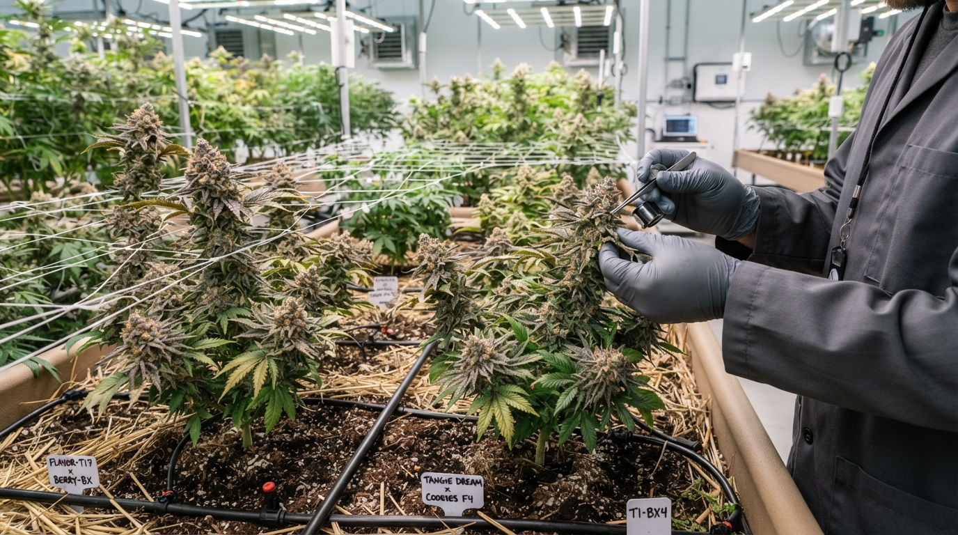 Cannabis Breeding for Flavor: Cultivating Exquisite Tasting Strains