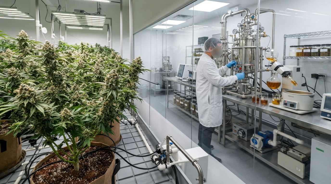 Cannabis Concentrate Production: Extraction and Purification Methods