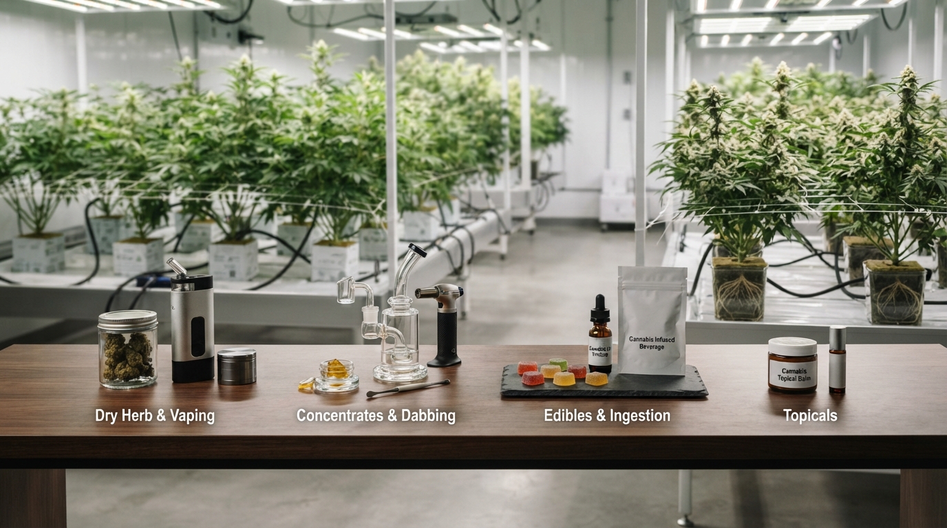 Cannabis Consumption Methods: Exploring Different Options for Consumers