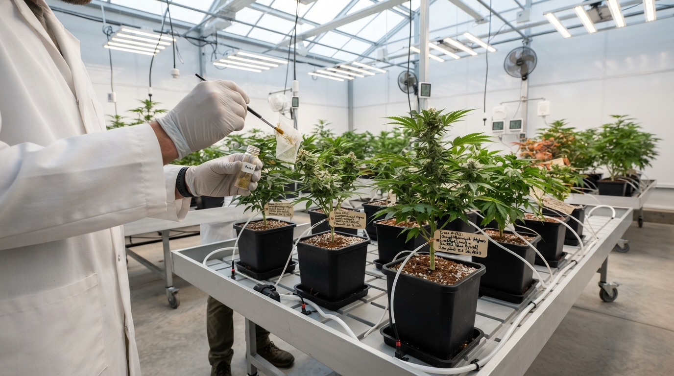 Cannabis Crossbreeding for Climate Adaptation: Developing Resistant Varieties