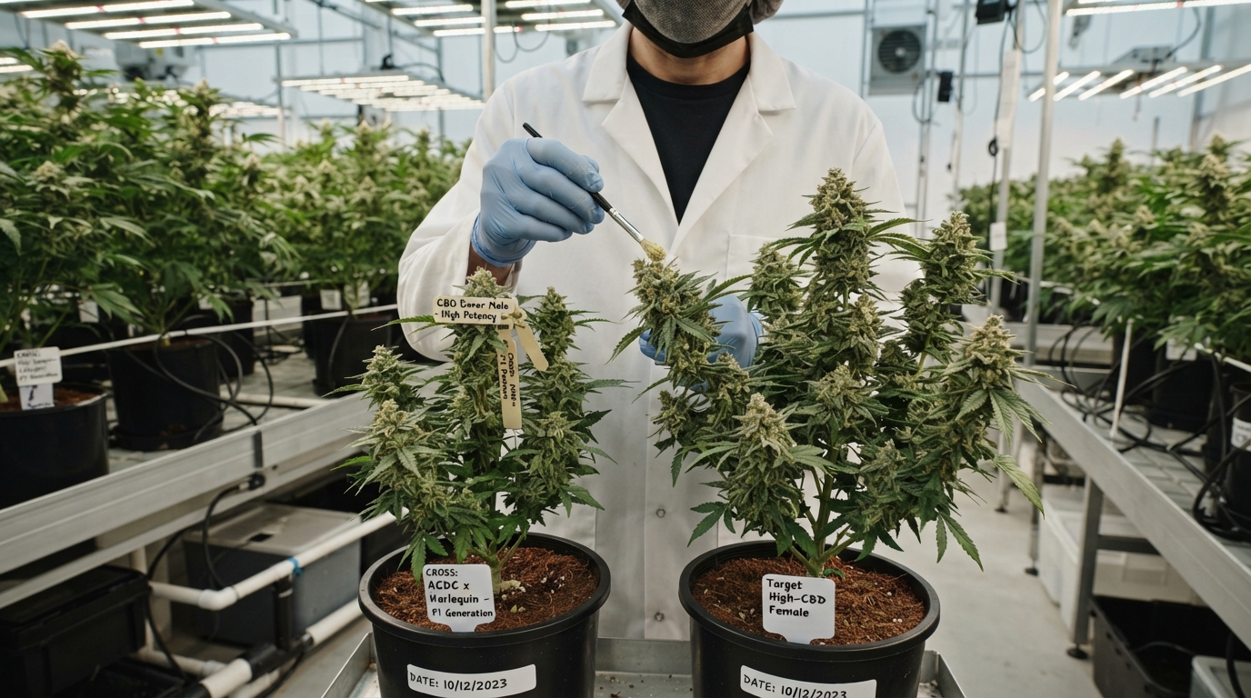 Cannabis Crossbreeding for Medicinal Purposes: Developing High-CBD Strains
