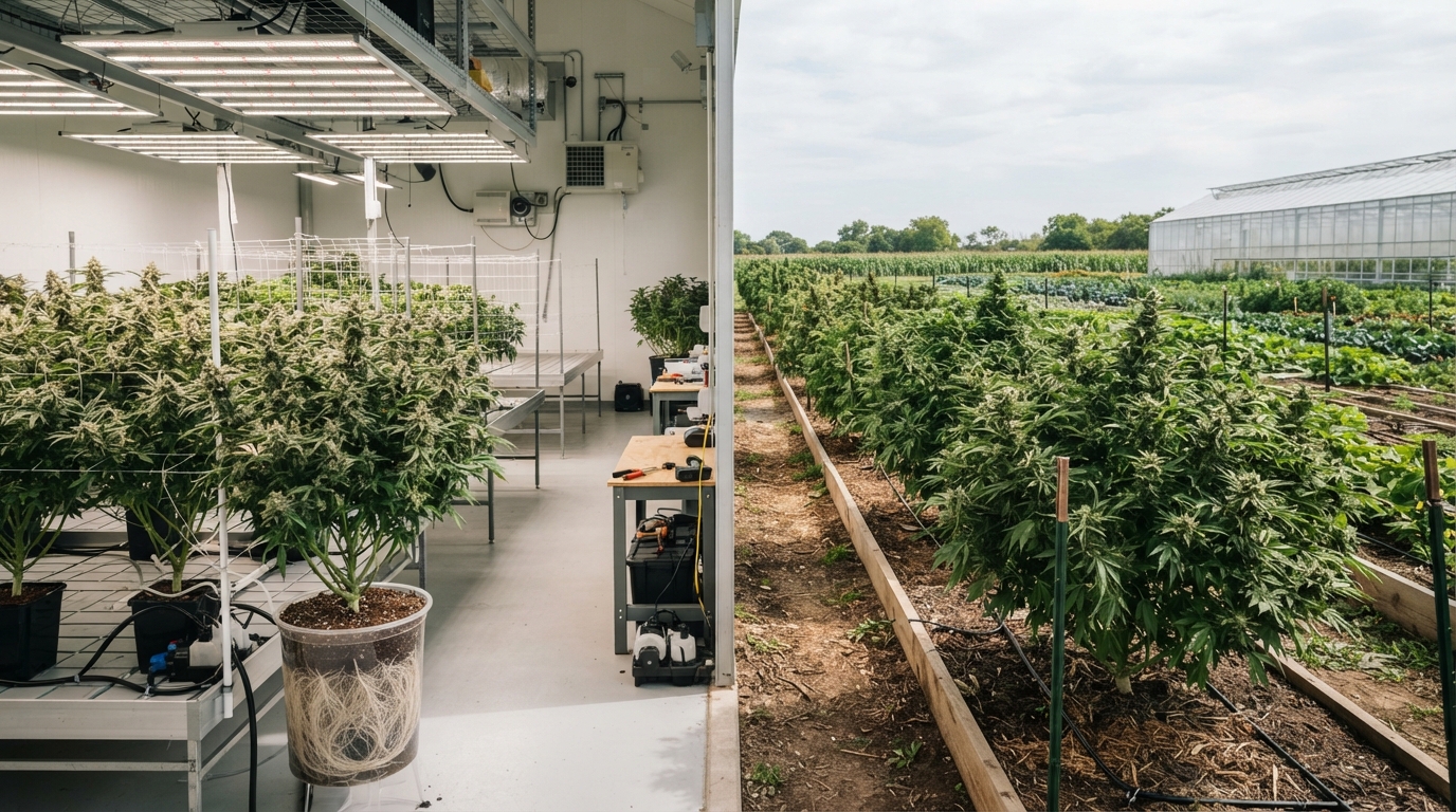 Cannabis Cultivation Techniques: Indoor vs. Outdoor, Hydroponics, and More