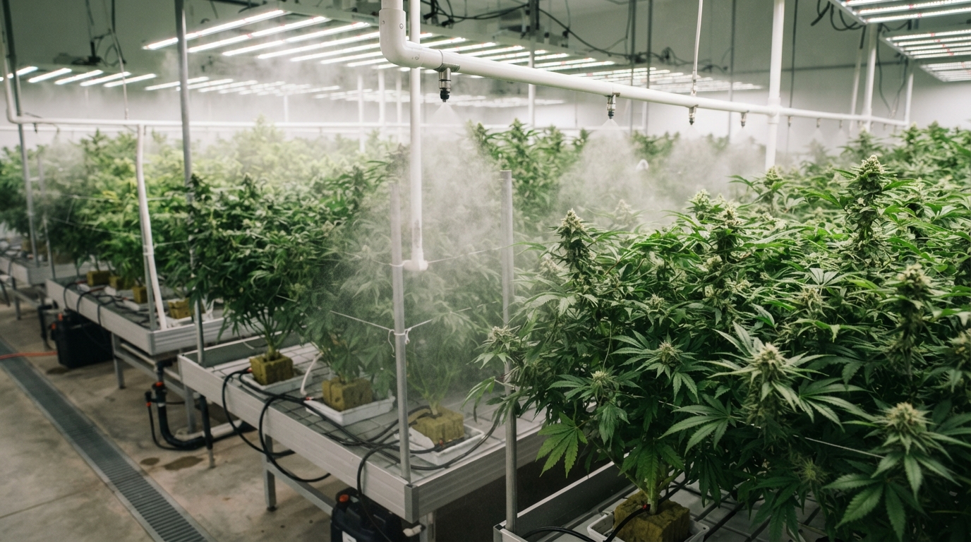 Cannabis Cultivation with a Marijuana Misting System | Is it the way to go?