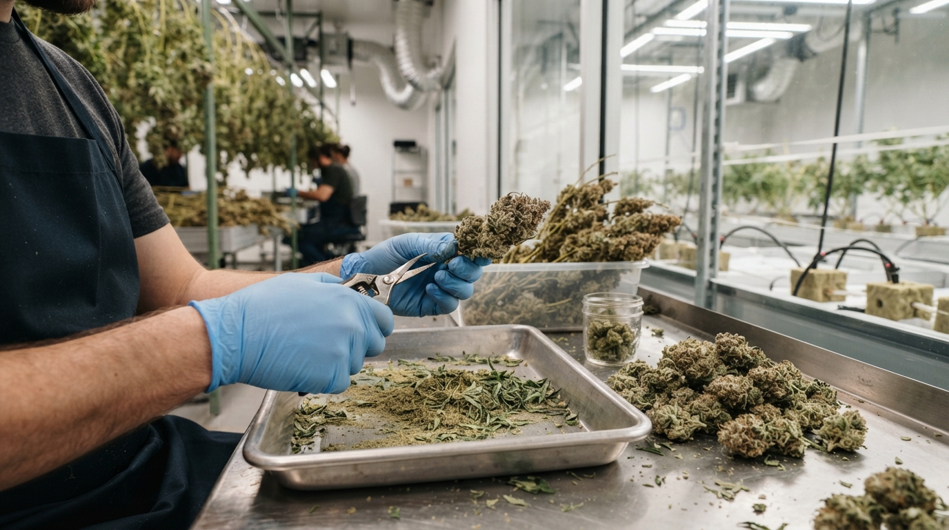 Cannabis Dry Trimming: Enhancing the Potency and Quality of Your Harvest