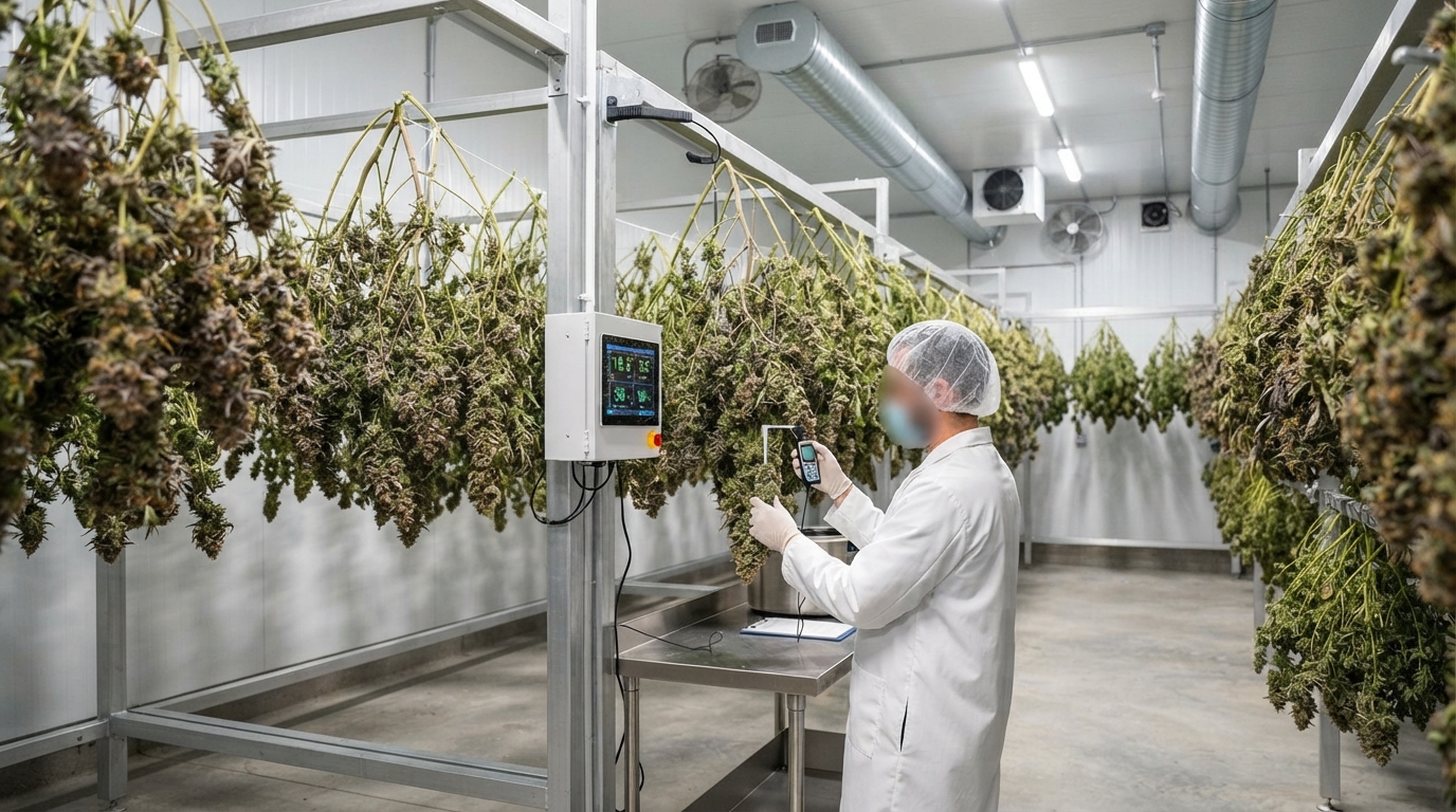 Cannabis Drying and Quality Control: Monitoring Parameters for Consistency