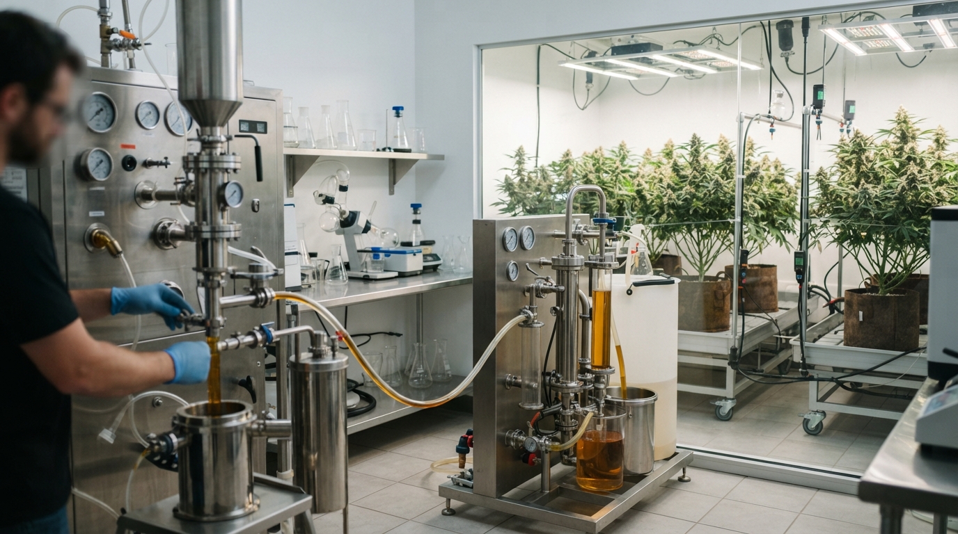 Cannabis Extraction Efficiency: Maximizing Yield and Purity