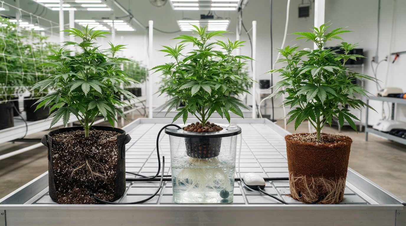Cannabis Grow Mediums: Soil, Hydroponics, and Coco Coir