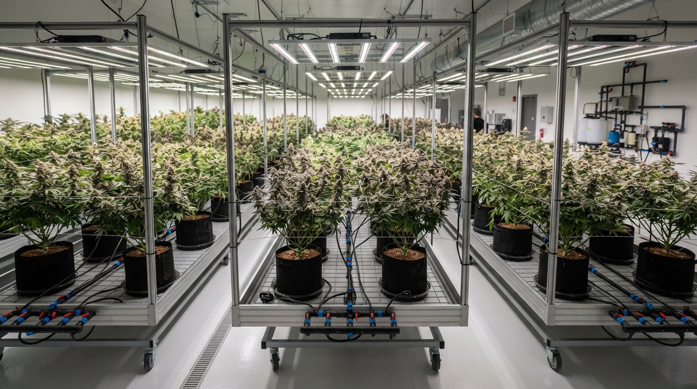Cannabis Grow Room Design: Layout and Space Optimization