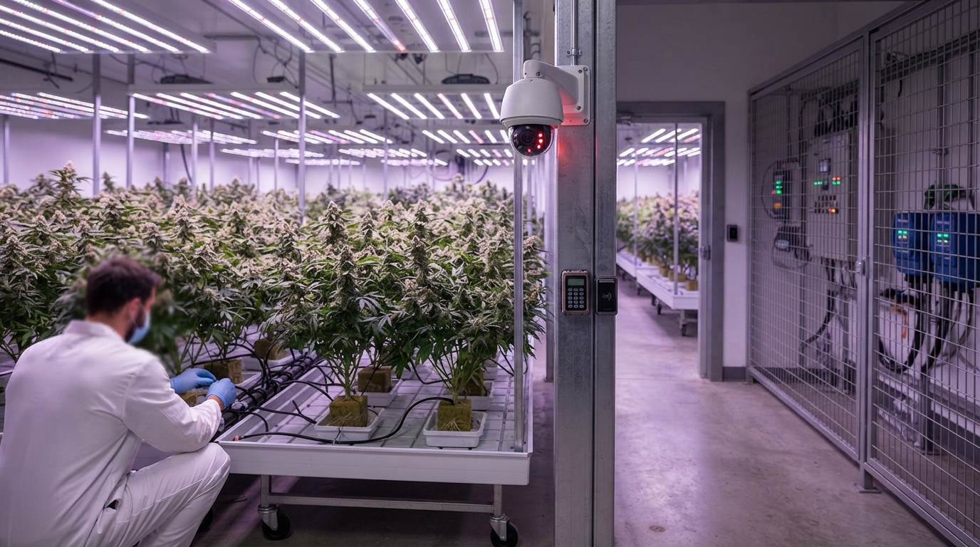 Cannabis Grow Room Security: Protecting Your Investment