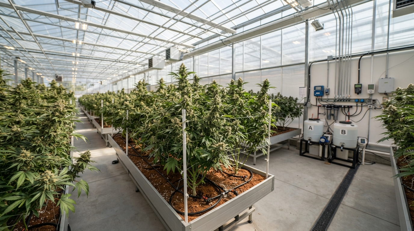 Cannabis Growth: The Benefits of Greenhouse Cultivation
