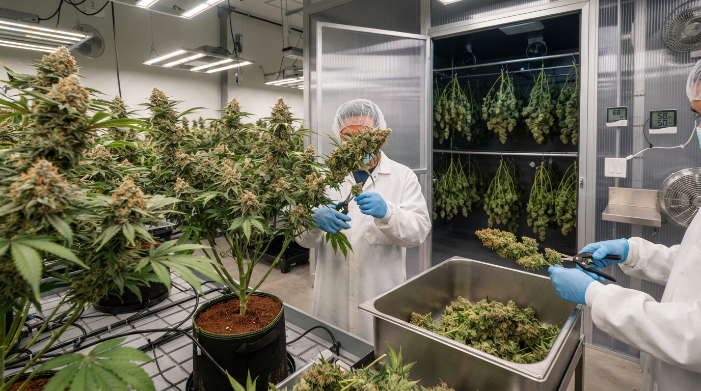 Cannabis Harvesting and Drying: Techniques for Preserving Potency and Quality
