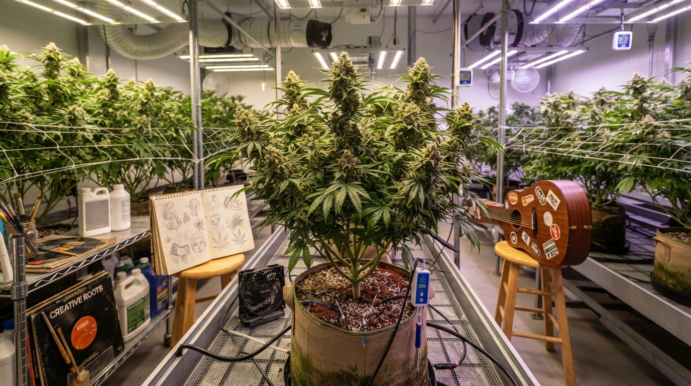 Cannabis in Art and Music: A Creative Connection
