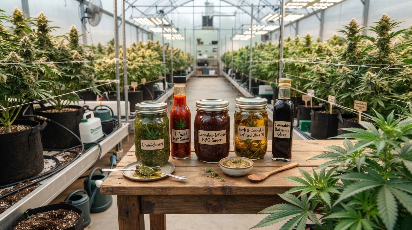 Cannabis-Infused Condiments and Sauces: Adding a Twist to Your Meals
