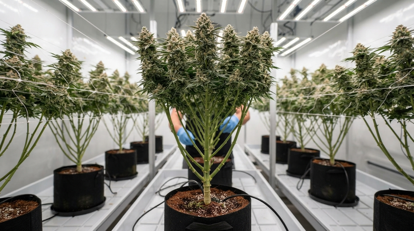 Cannabis Lollipopping Technique: Enhancing Buds by Removing Lower Growth