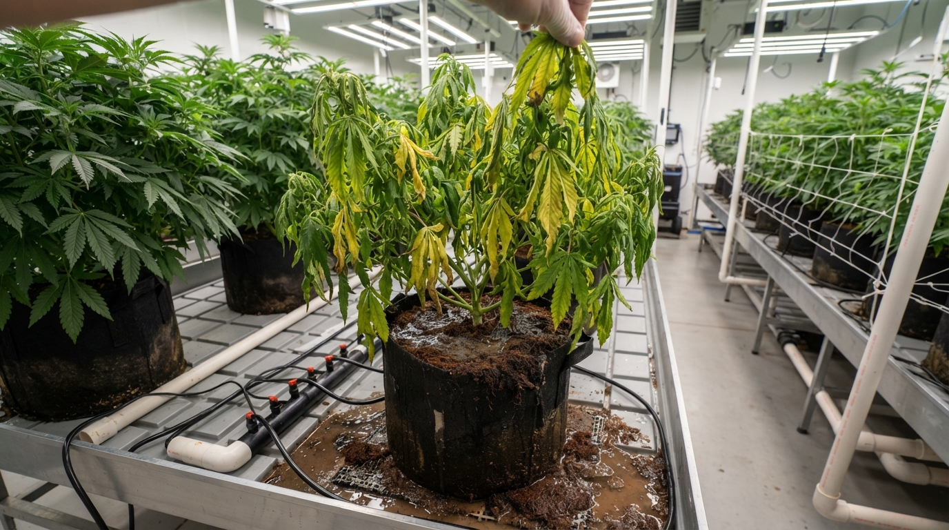 Cannabis Overwatering: Causes, Signs, and Prevention