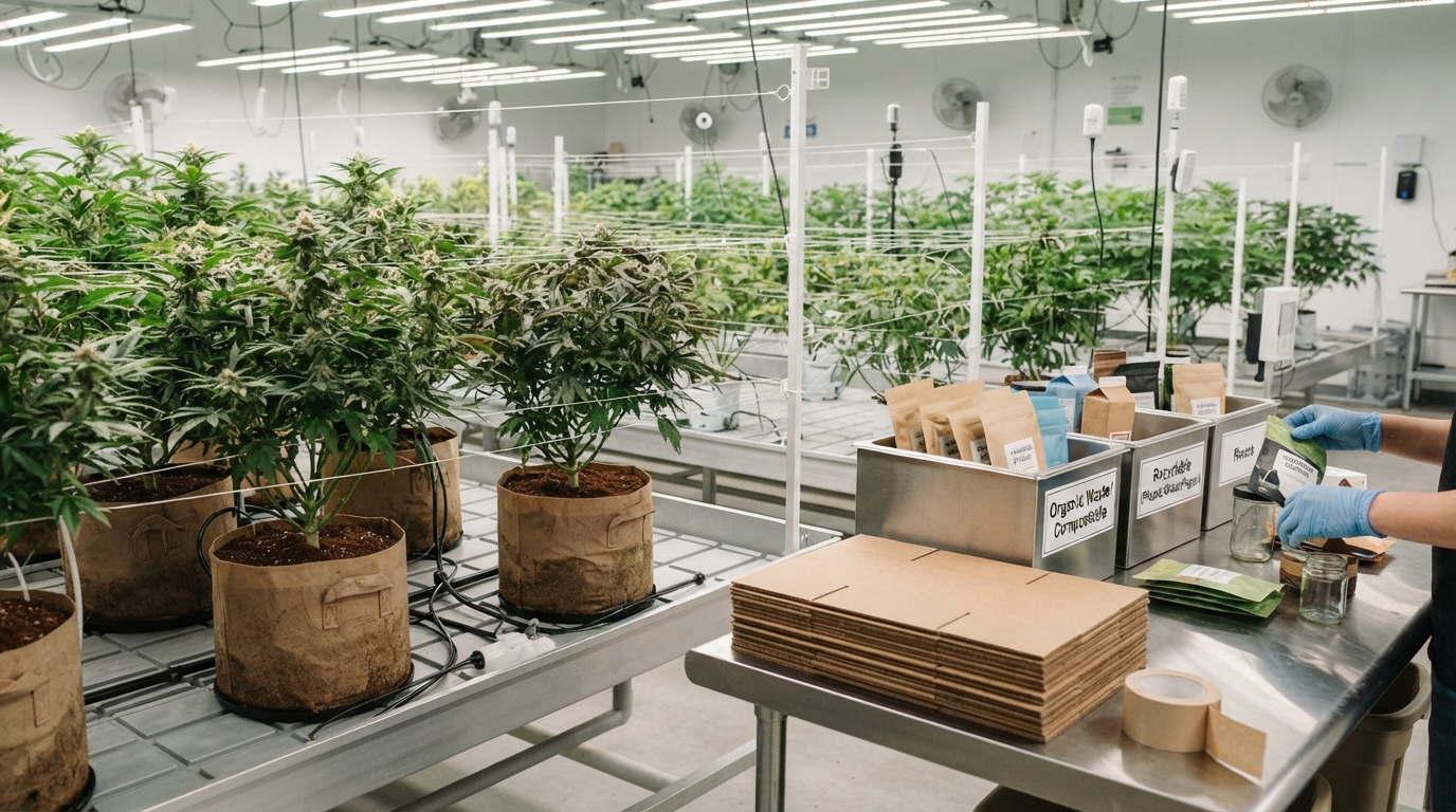 Cannabis Packaging Waste Management: Sustainability Standards