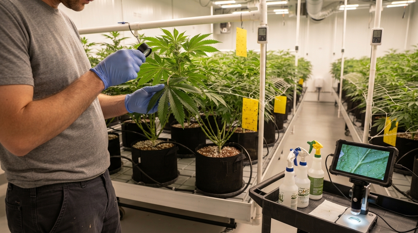 Cannabis Pest and Disease Management: Strategies for Prevention and Optimization