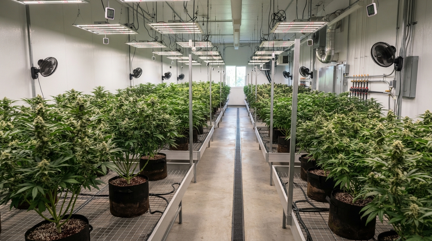 Cannabis Plant Grow Layout: Optimizing Space for Healthy Growth