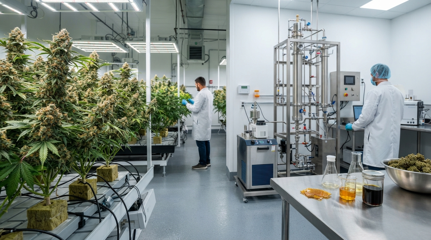 Cannabis Potency and Extraction Methods: Concentrate Production