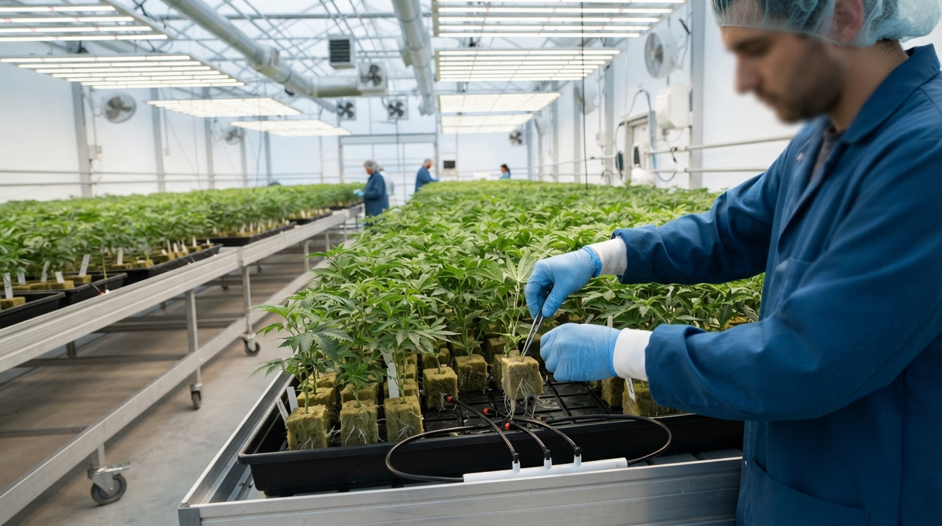 Cannabis Propagation for Large-Scale Cultivation: Techniques and Considerations