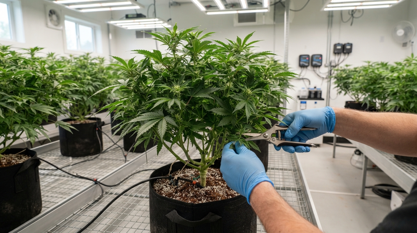 Cannabis Pruning Techniques for Maximizing Yield and Plant Health