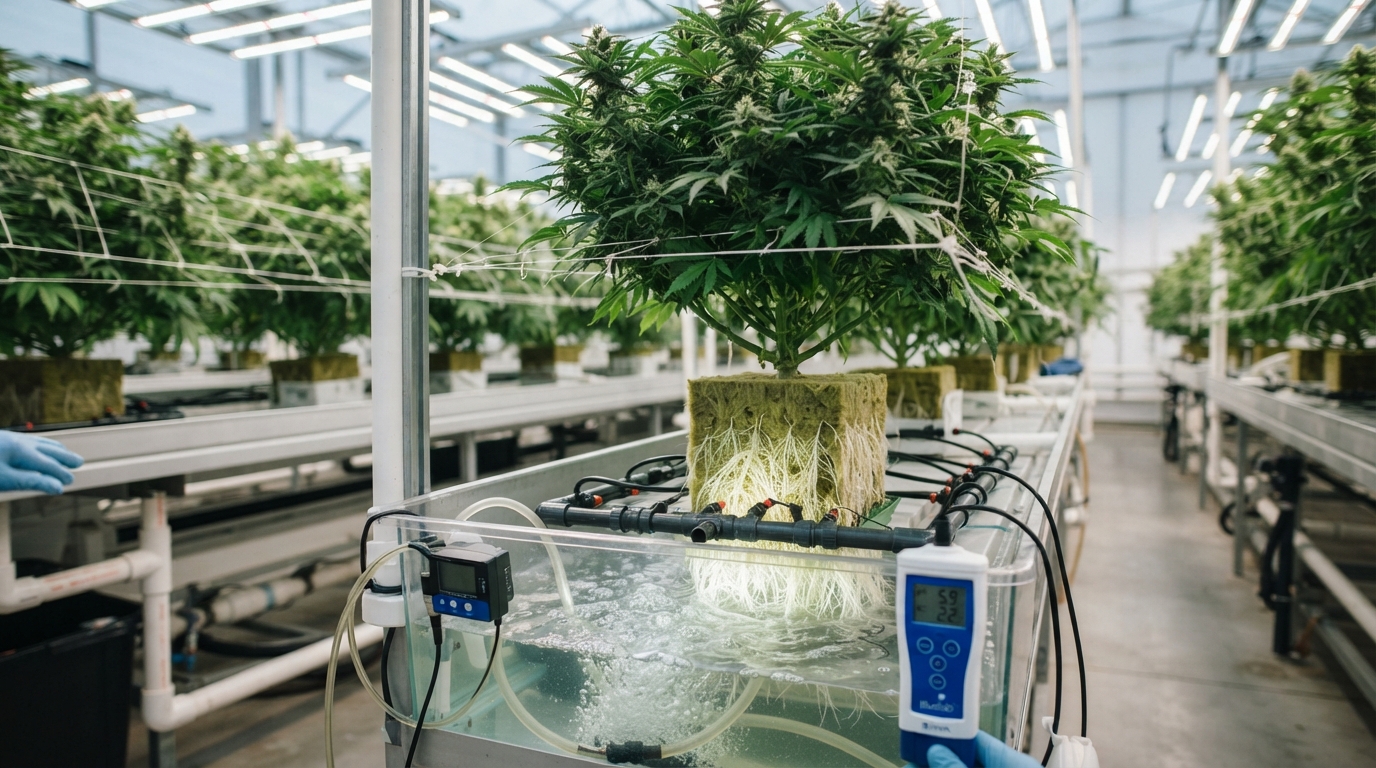 Cannabis Reservoir Management: Maintaining pH and EC Levels