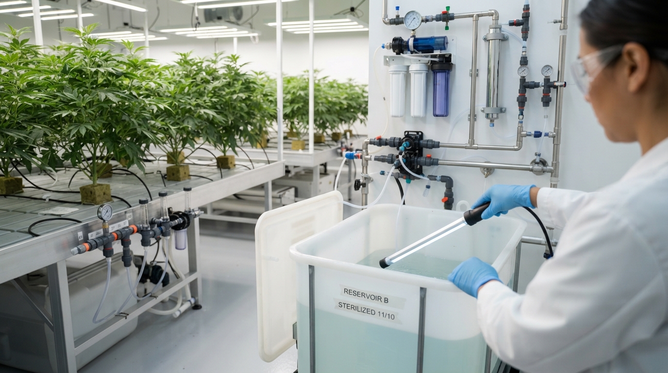 Cannabis Reservoir Sterilization Techniques: Ensuring Clean Growing Conditions