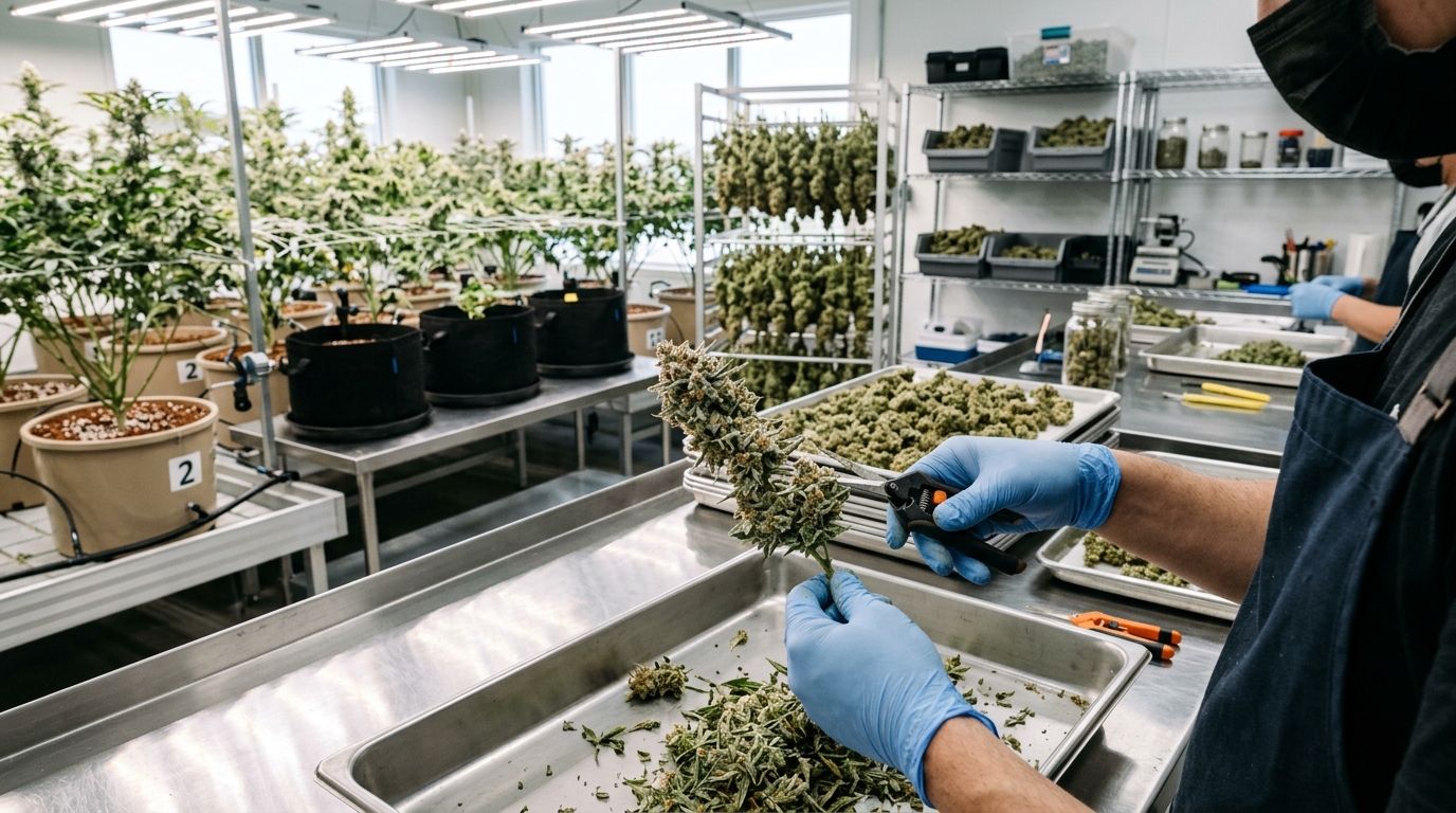 Cannabis Trimming and Processing: Best Practices
