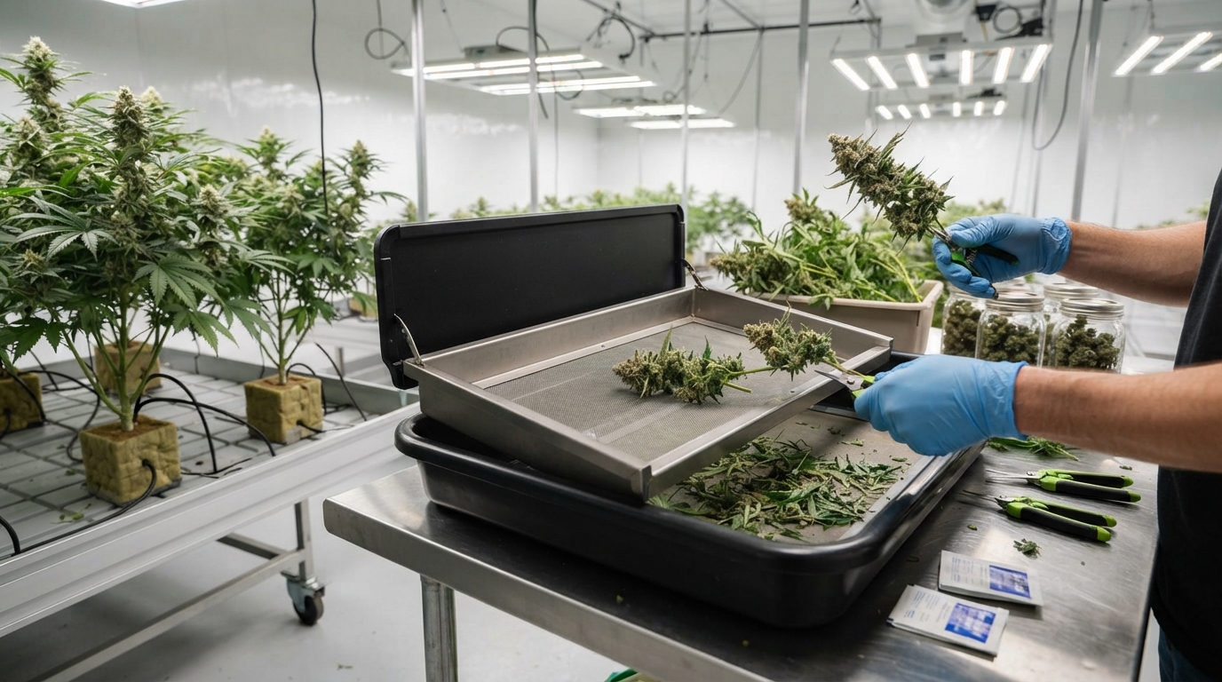 Cannabis Trimming Trays: Enhance Efficiency