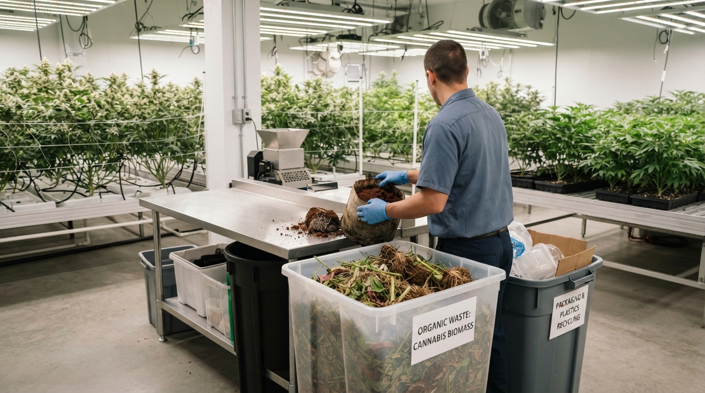 Cannabis Waste Management: Sustainable Practices for Optimization