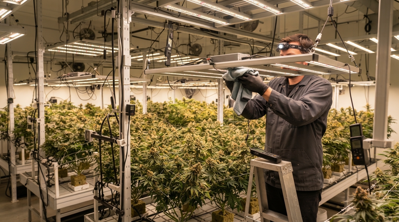 Checklist for Maintaining High-Performance LED Grow Lights