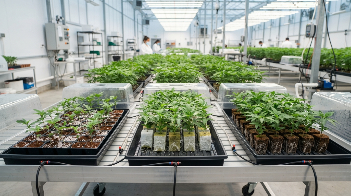 Choosing the Best Medium for Cannabis Cloning and Propagation