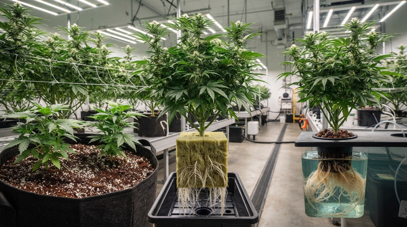 Choosing the Right Growing Medium for Increased Cannabis Yields