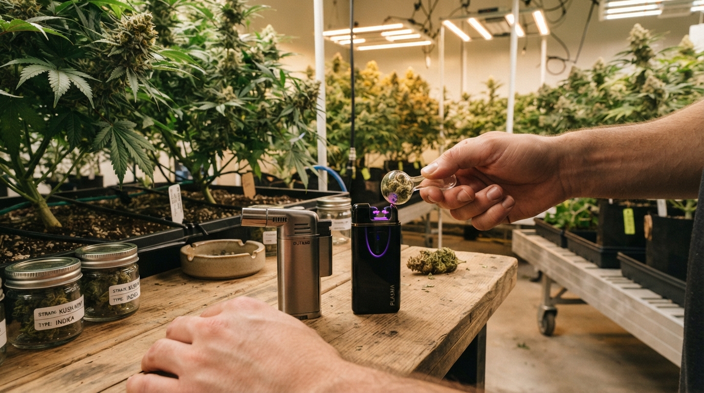 Choosing the Right Lighter for Cannabis Consumption: A Guide to Butane and Electric Lighters