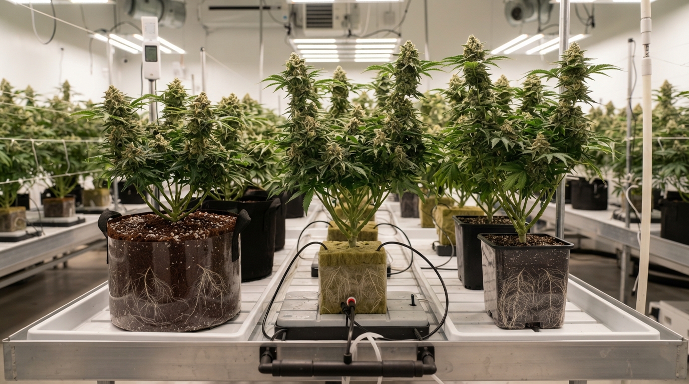 Choosing the Right Medium for Indoor Cannabis Growing