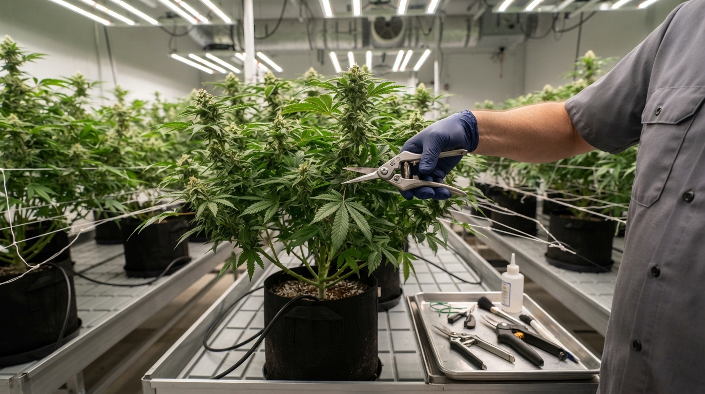 Choosing the Right Pruning Tools for Cannabis Plants