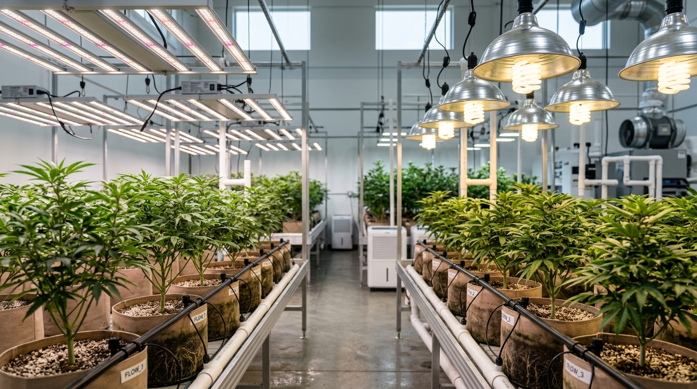 Comparing LED Grow Lights and CFL Lights for Plant Growth