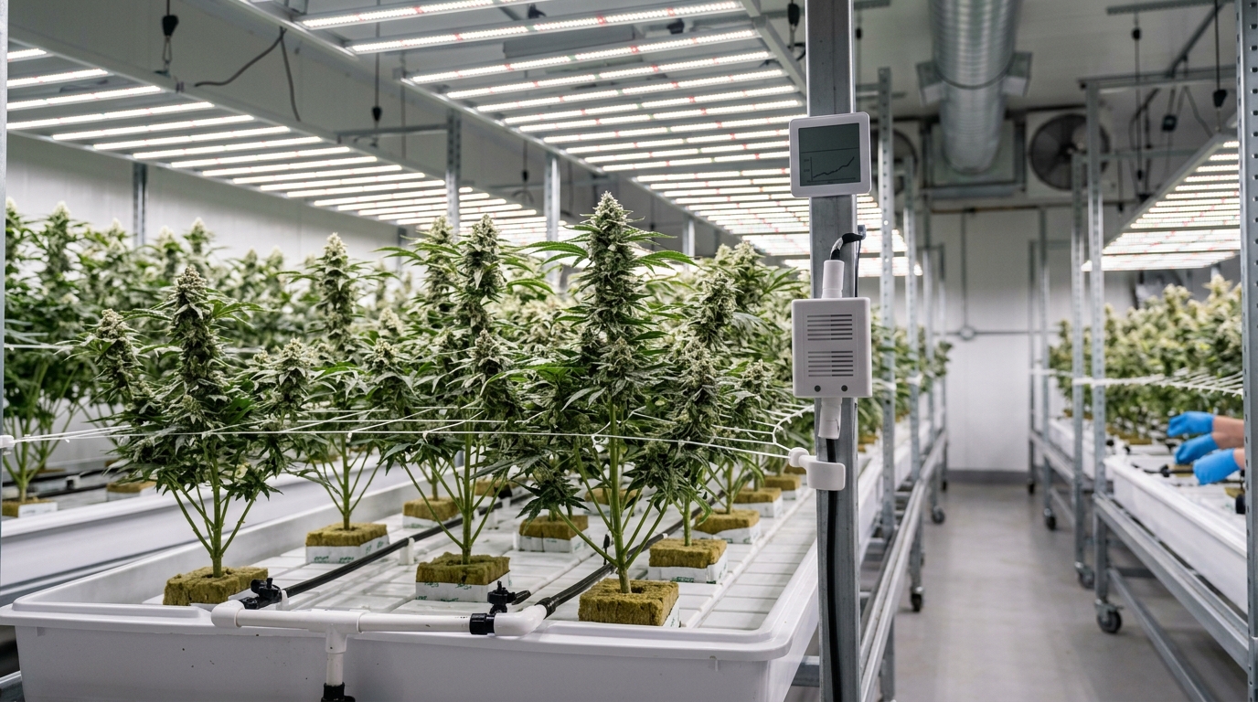 Controlling Light and Temperature Fluctuations for Consistent Cannabis Growth